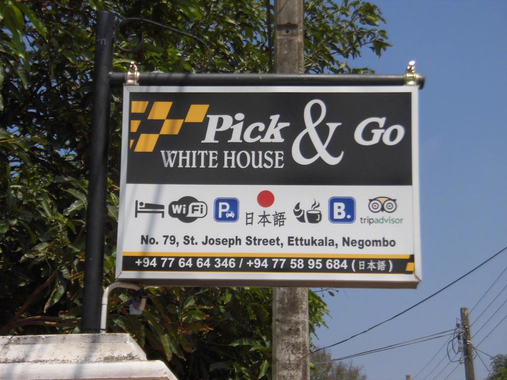 Pick & Go White House Bed & Breakfast Negombo Dış mekan fotoğraf